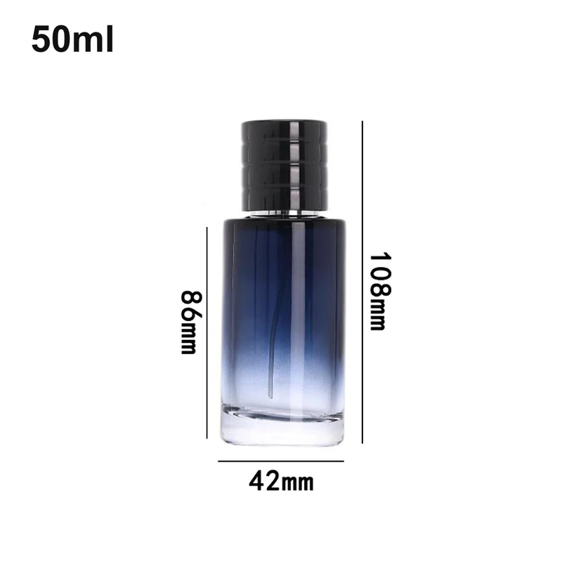 Transparent tint perfume bottle finish reference