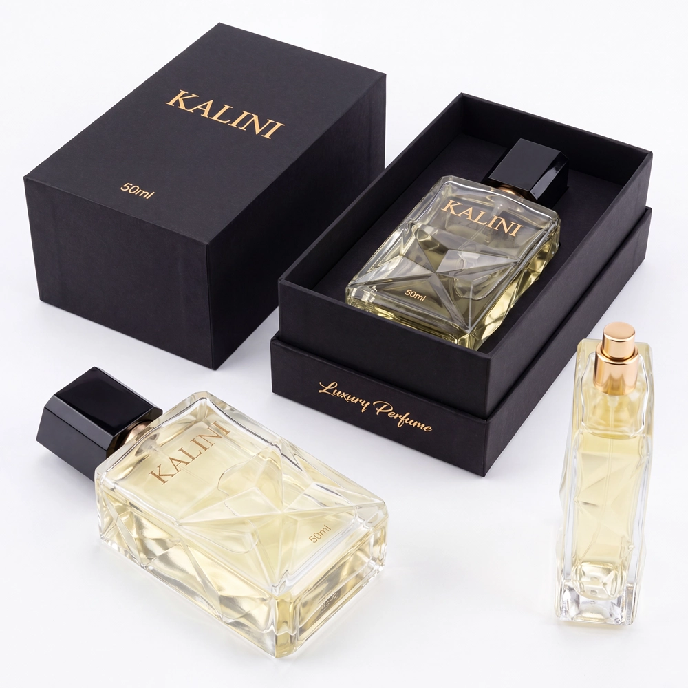 Fitted insert perfume packaging reference