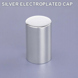 SILVER-COLORED CAP REFERENCE perfume bottle cap reference