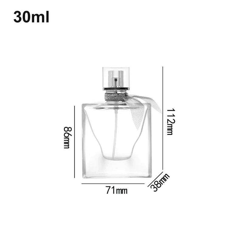 30ml Wide Square Perfume Bottle