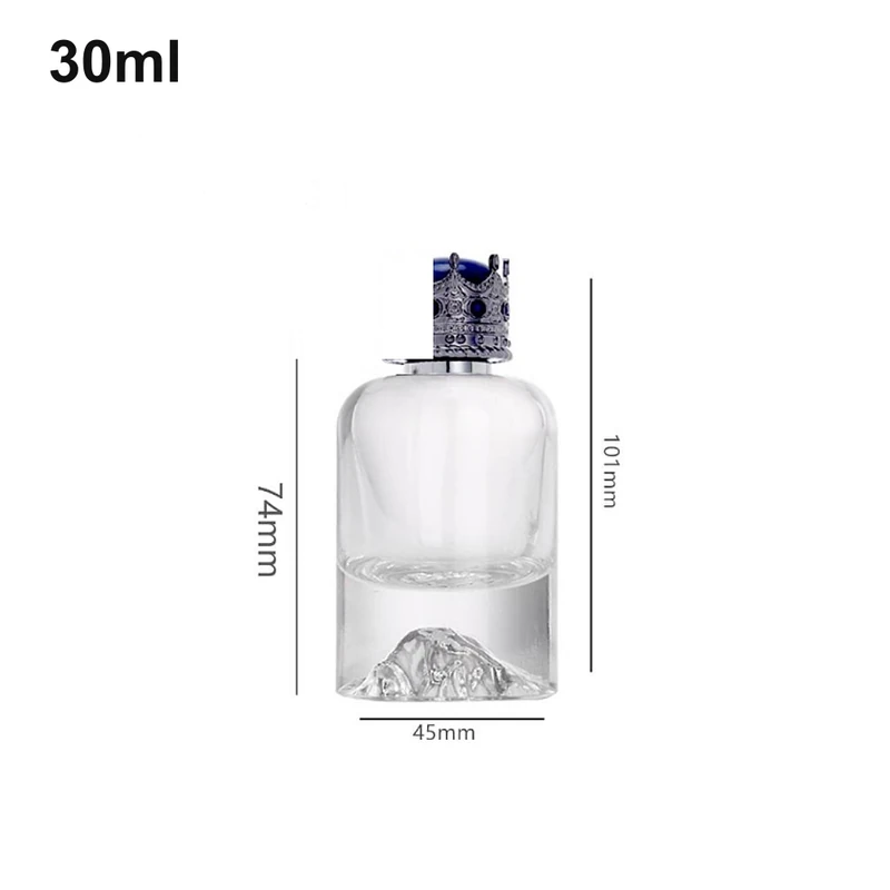 30ml Crown-Cap Mountain-Base Perfume Bottle
