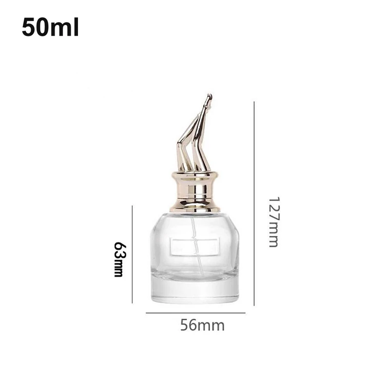 50ml Ornamental Point-Cap Perfume Bottle