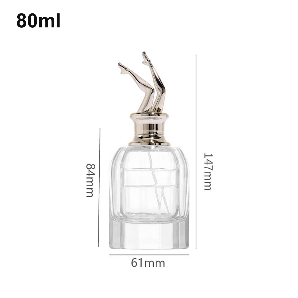 80ml Sculptural Figure-Cap Perfume Bottle