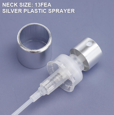 Complete perfume sprayer color and configuration catalog