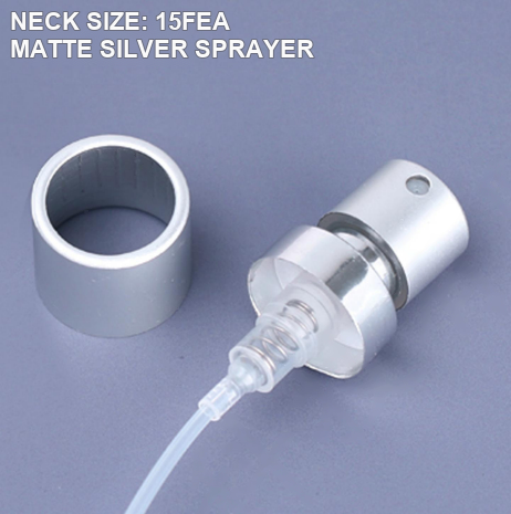 OULORPACK 15FEA matte silver perfume sprayer reference