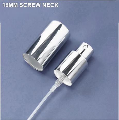 OULORPACK 18mm screw-neck silver perfume sprayer reference