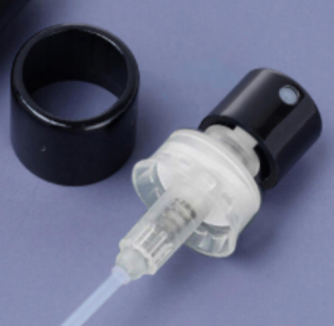 Black perfume sprayer reference with neck specification not shown